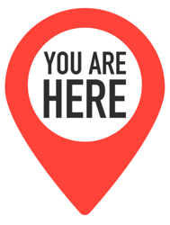 you are here you are here